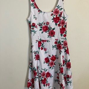 Divided by H&M floral mini dress size 4